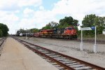A492 heads for the tunnel and the yard in Sarnia
